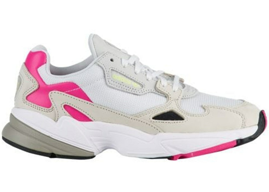 falcon adidas white pink