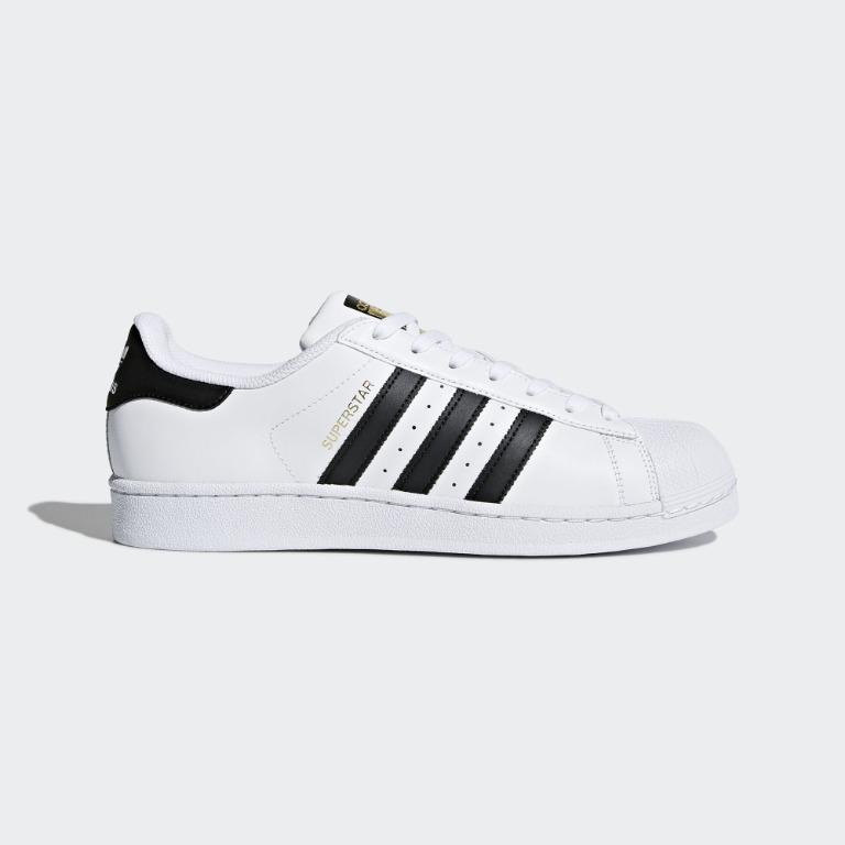 adidas superstar shoes men's white