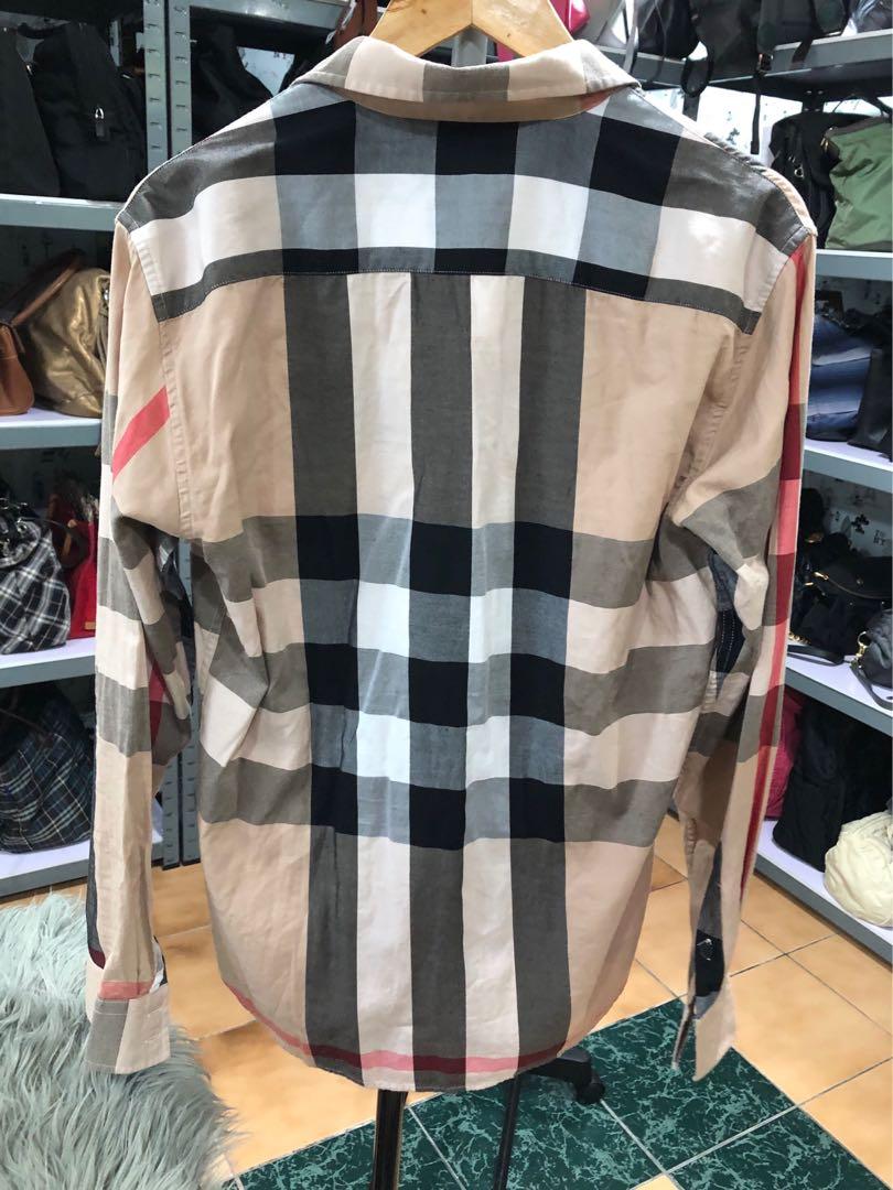 Burberry polo long sleeve price 2025