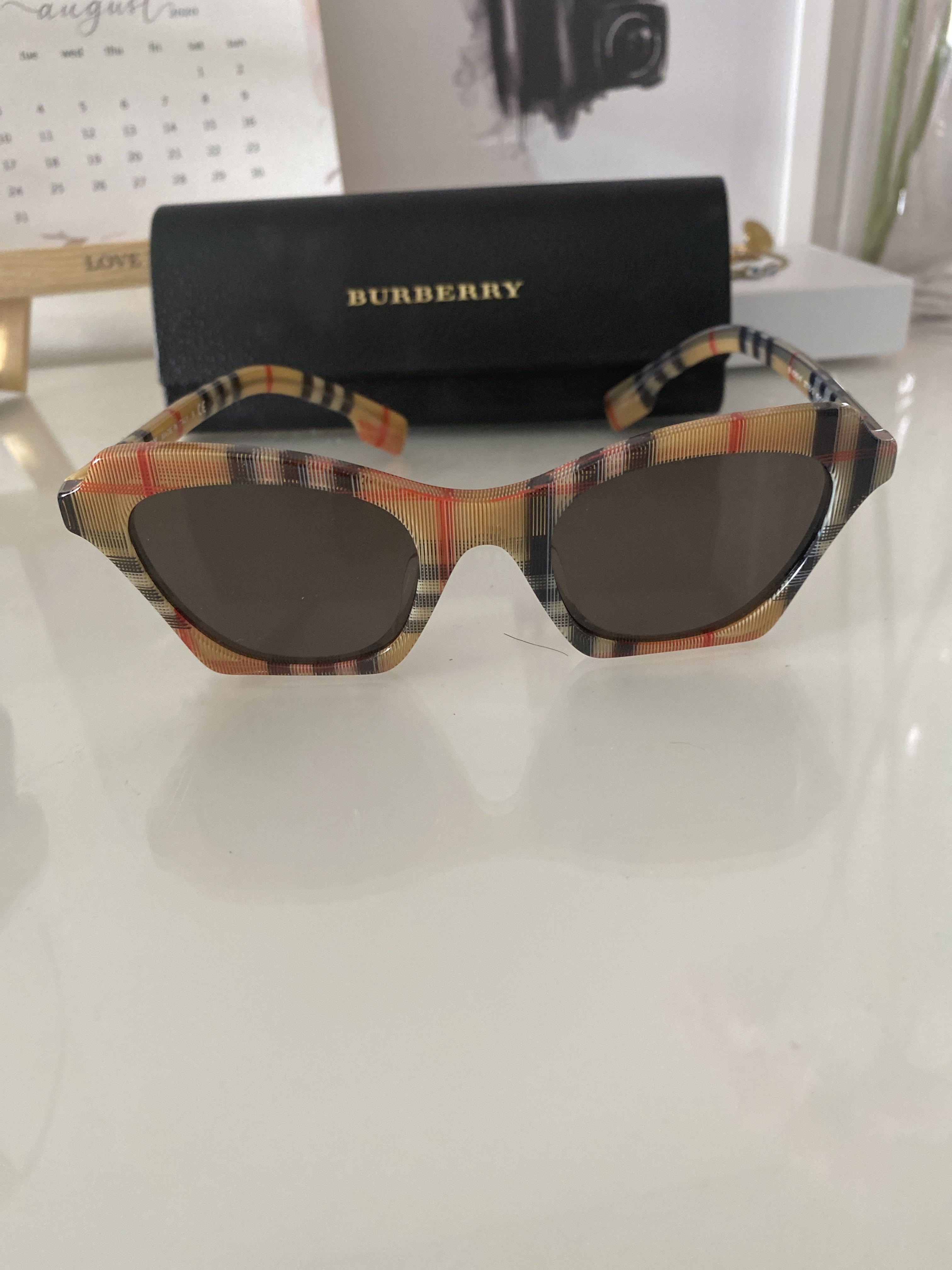 burberry print sunglasses