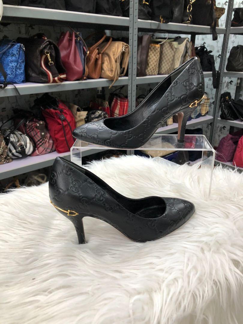 Authentic Gucci Heels Shoes Size 5 Women S Fashion Shoes Heels On Carousell