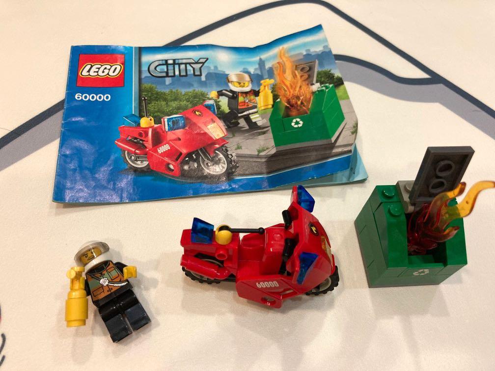 Authentic pre loved LEGO 60000 Fire Bike Hobbies Toys Toys