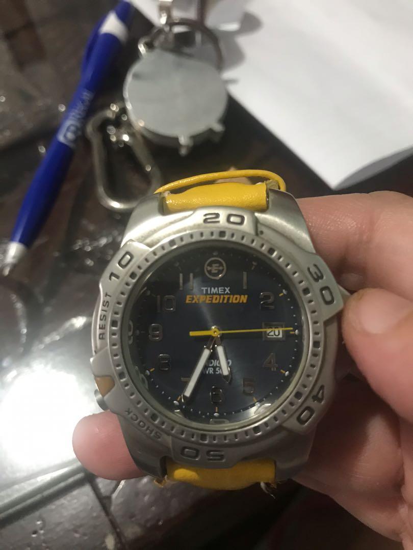 Authentic Tinex Expedition Indiglo WR 50M Mens Watch Men s