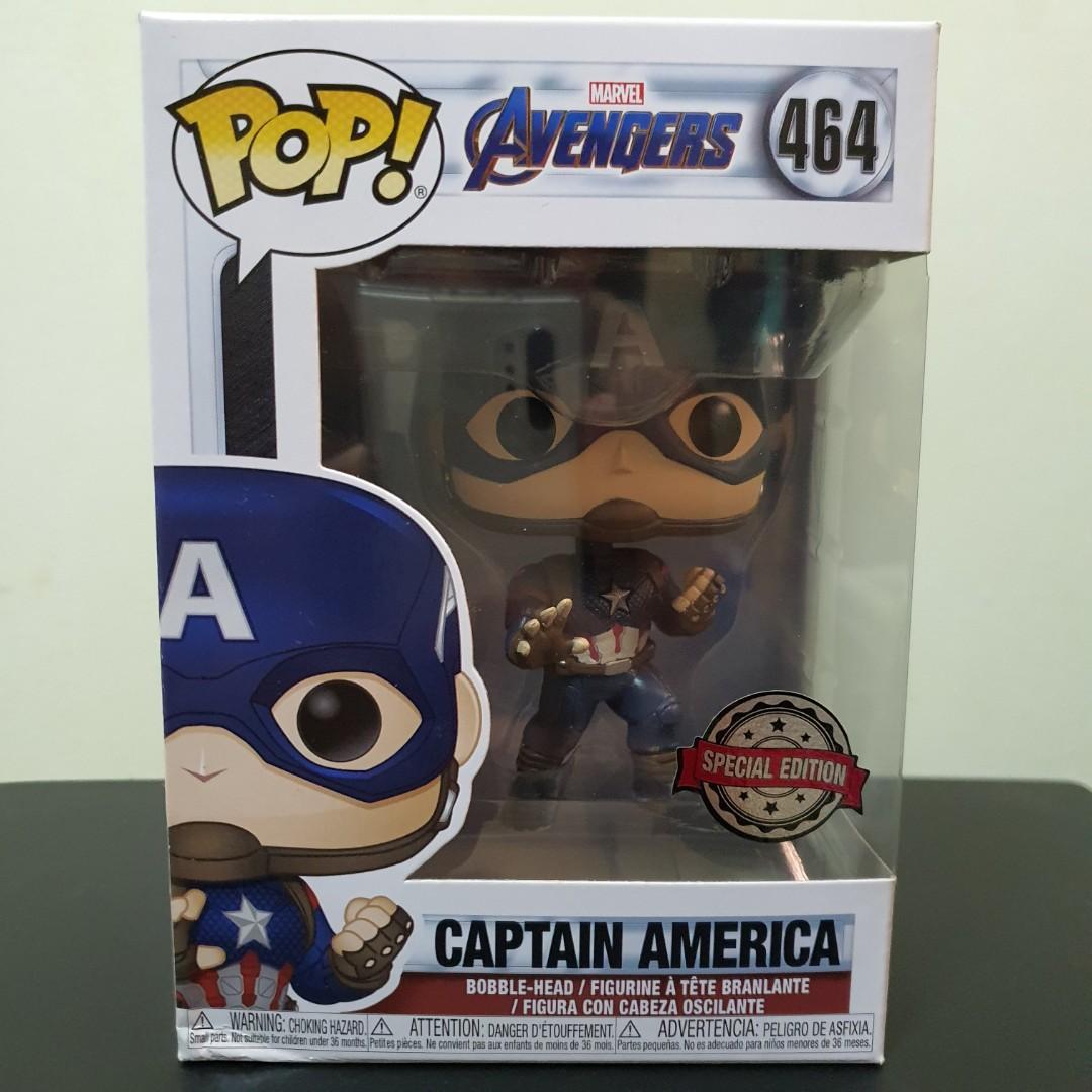 Avengers Endgame 464 Captain America Toys Games Bricks Figurines On Carousell
