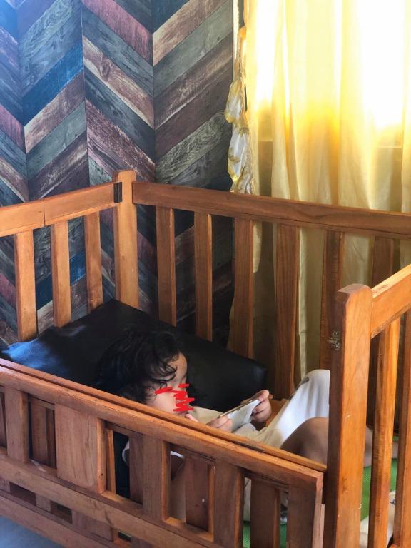 Baby Crib Wooden Babies Kids Others On Carousell