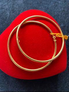 Gold 916 Bangle Jewellery Carousell Malaysia
