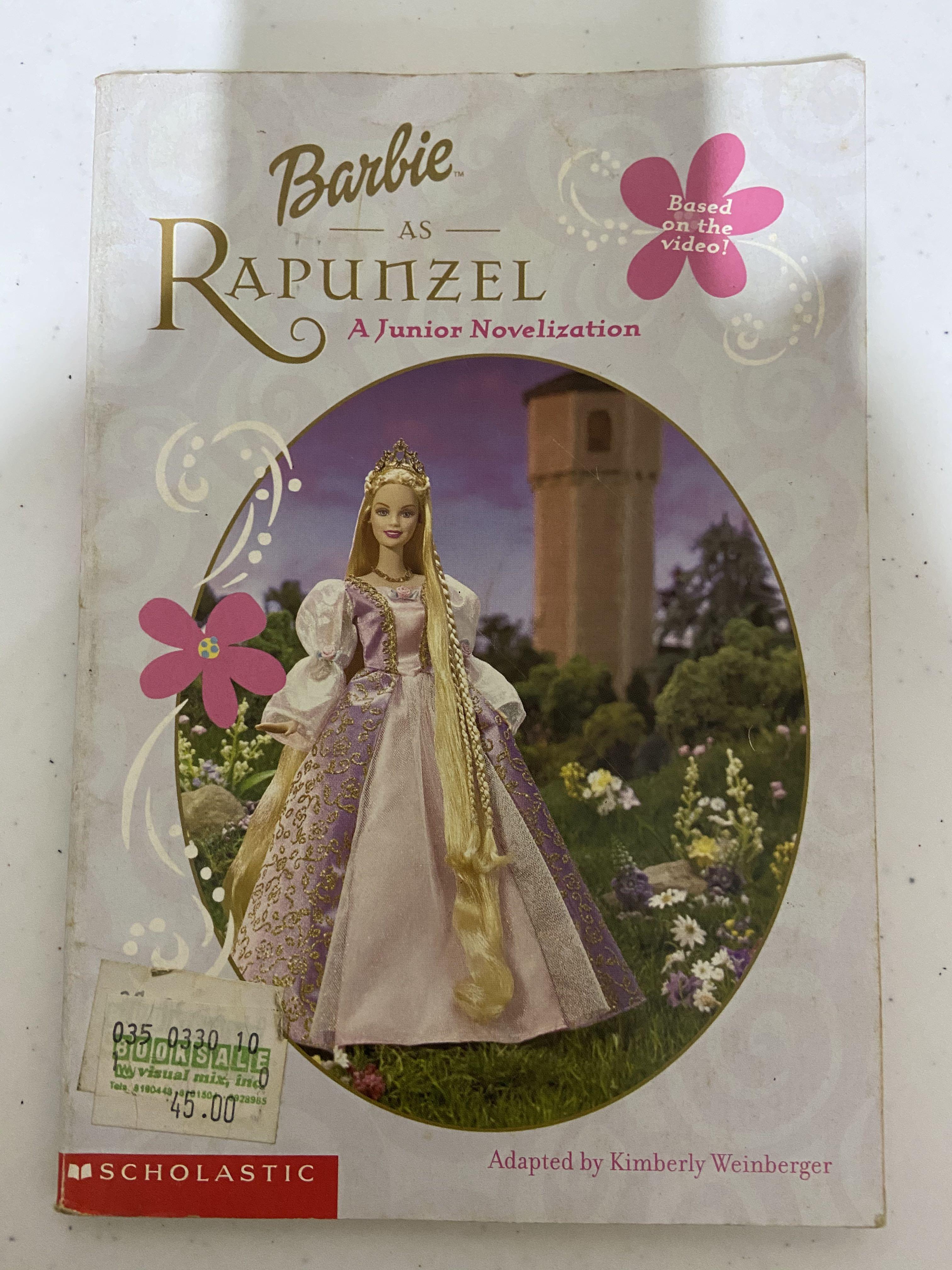 Barbie hotsell rapunzel book