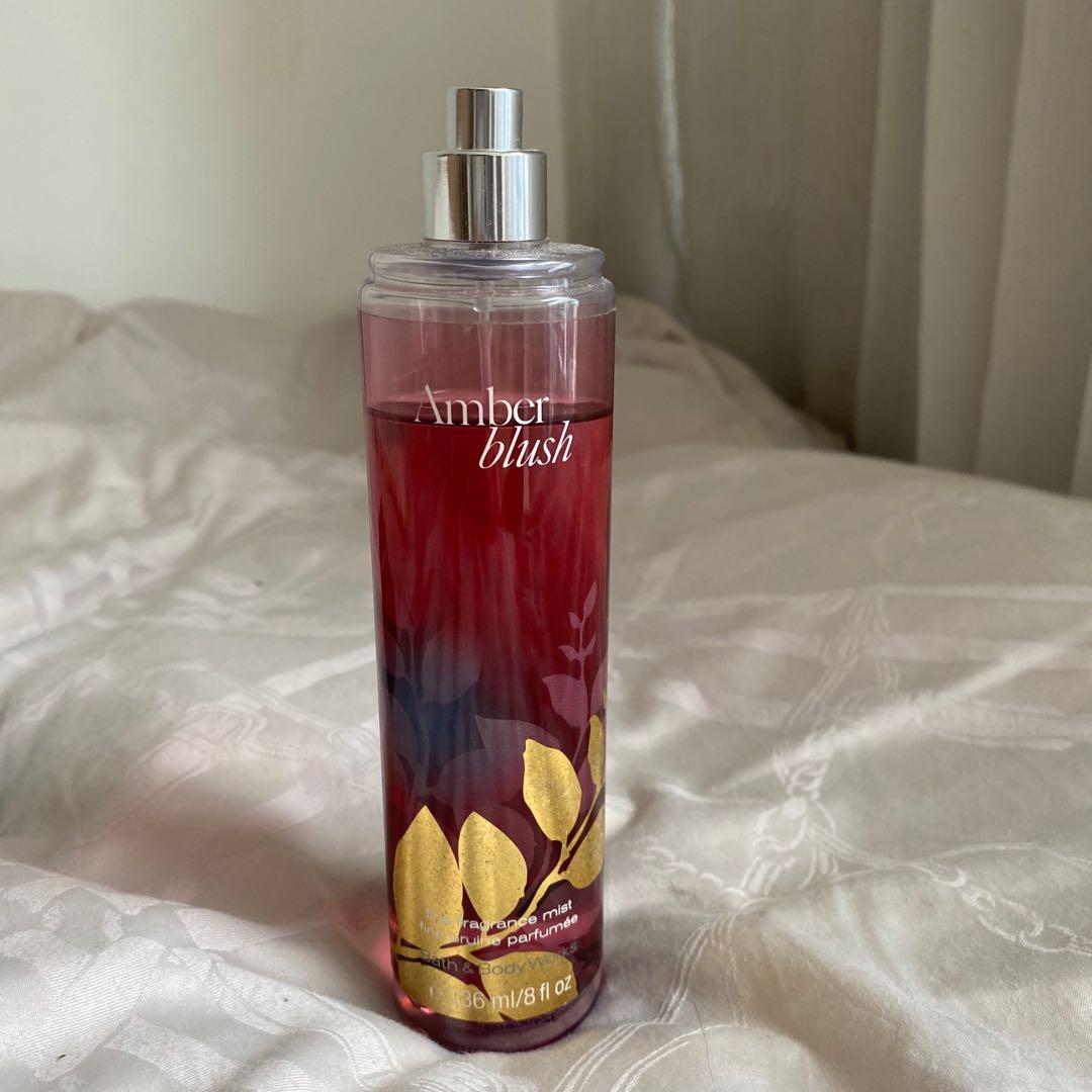 amber blush bath and body works perfume
