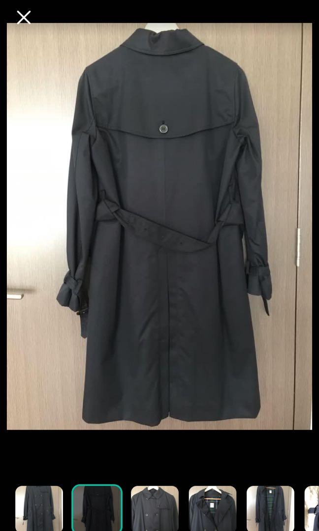 BCBG Red Grey Black Dress Trench Coat Navy Blue Women s Fashion