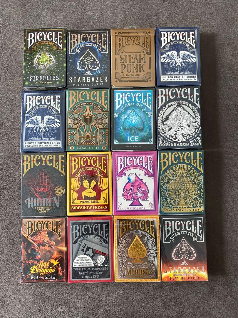 Collectible bicycle playing cards on sale