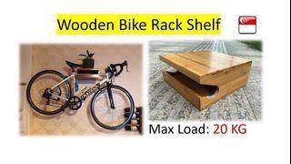 bike wall mount with shelf