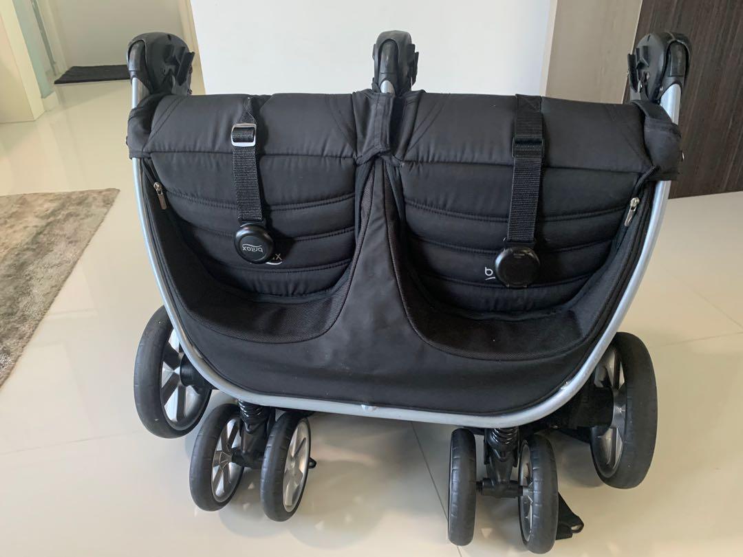 Britax b agile double steel grey online
