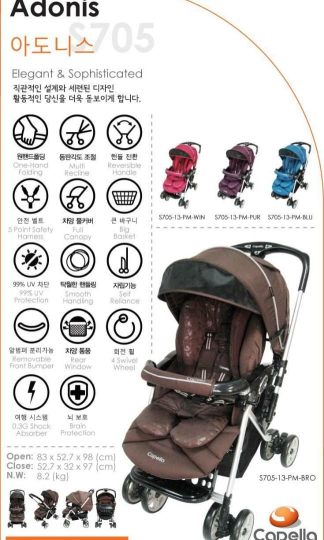 Capella adonis 2025 stroller review