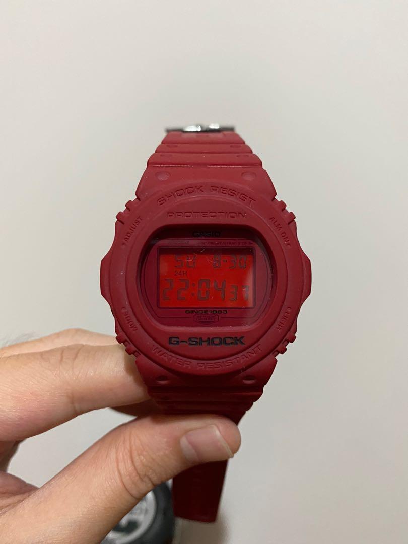 Red g shock 35th new arrivals anniversary