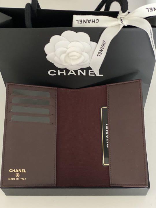 Chanel Passport Holder, Luxury, Bags & Wallets on Carousell