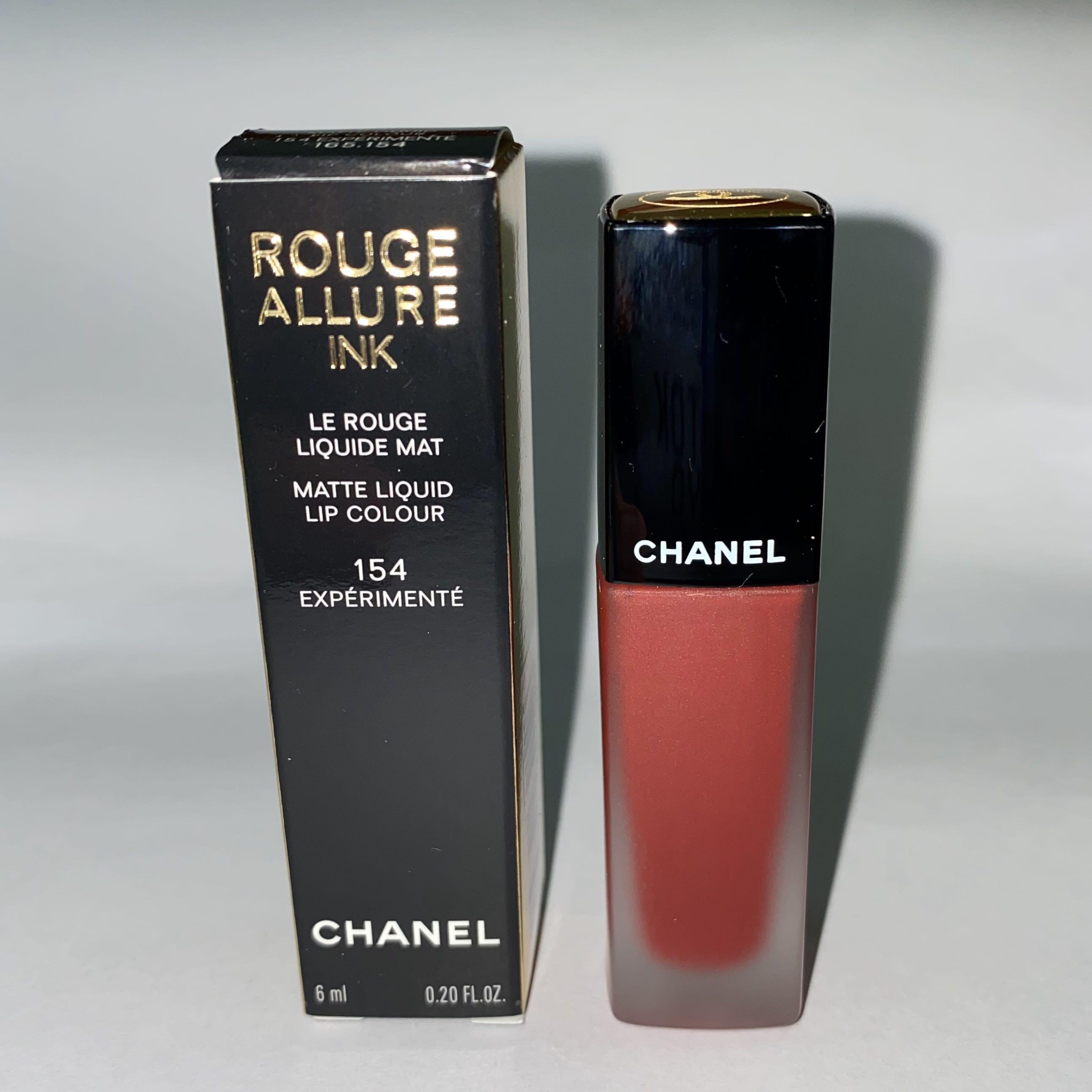 Review + Swatches: CHANEL ROUGE ALLURE INK in 154 Experimente