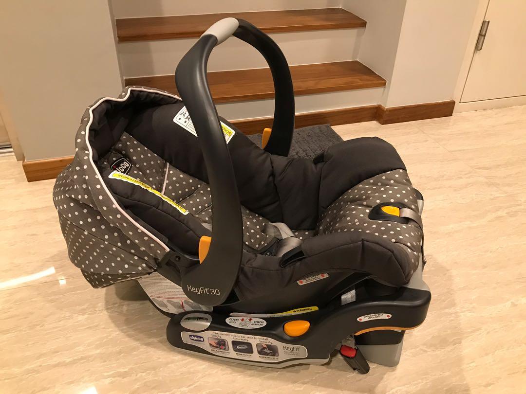 Chicco keyfit sale 30 polka dots