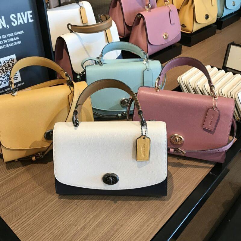 coach tilly top handle satchel