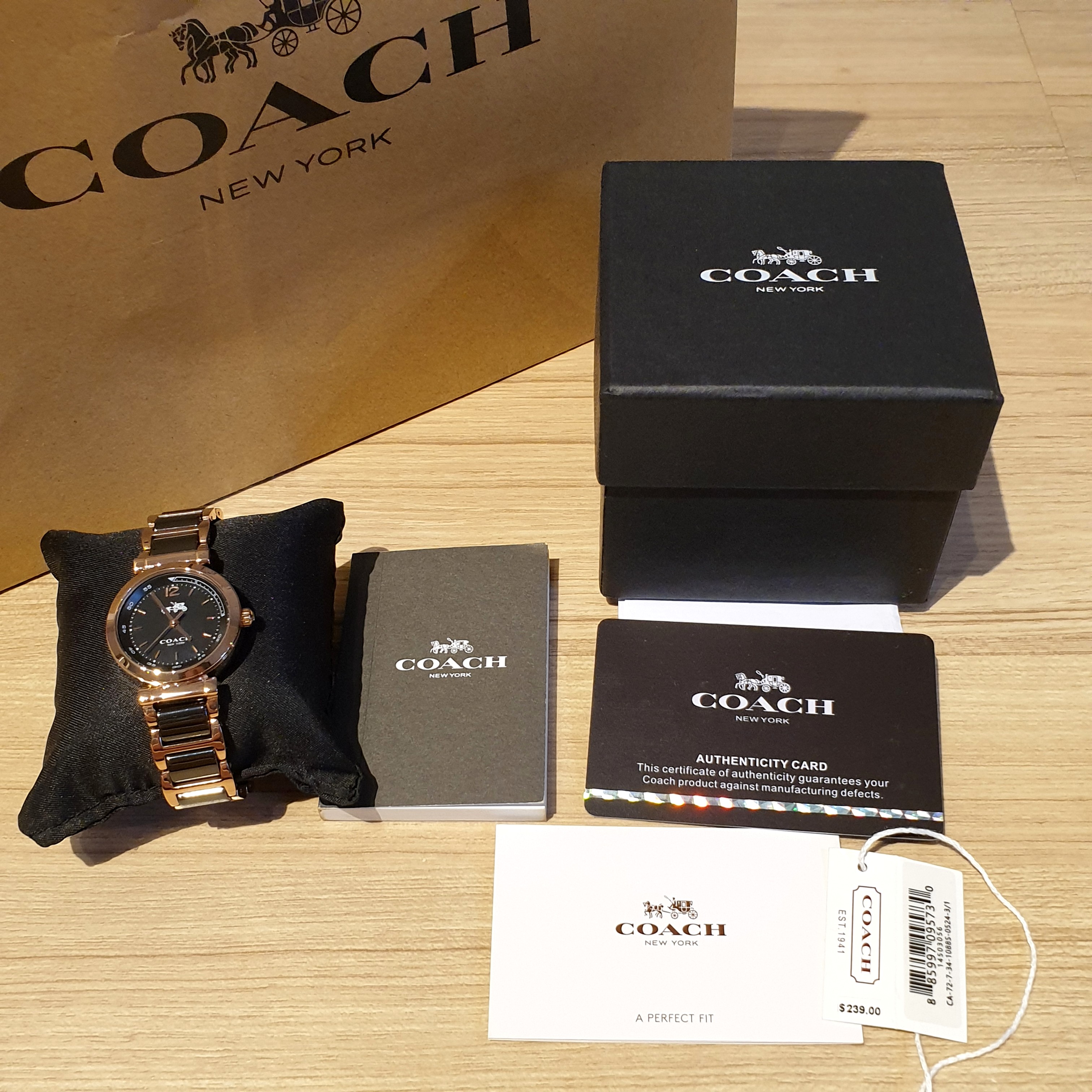 Coach 2025 watch box