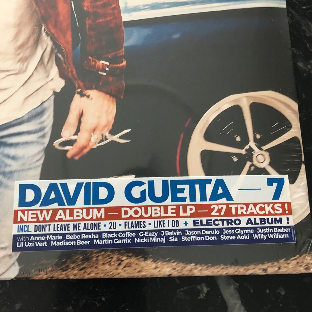 David Guetta 7 vinyl Lp. New, Hobbies & Toys, Music & Media 