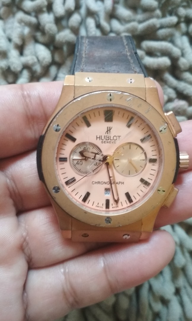 Jam hublot original sale harga