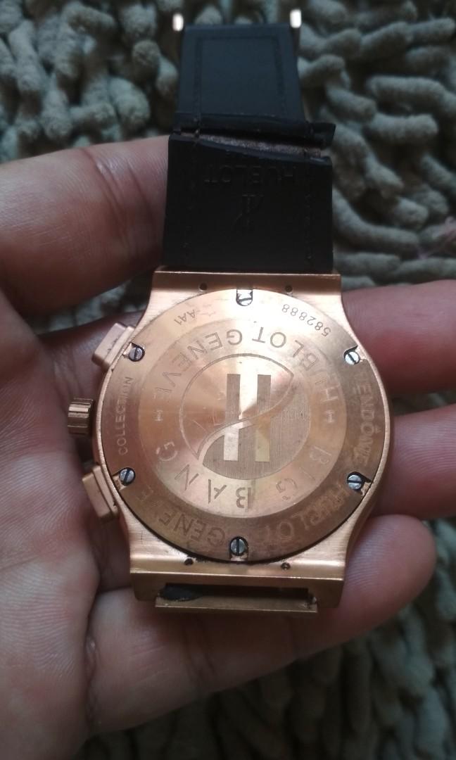 Jual jam tangan sale hublot original second