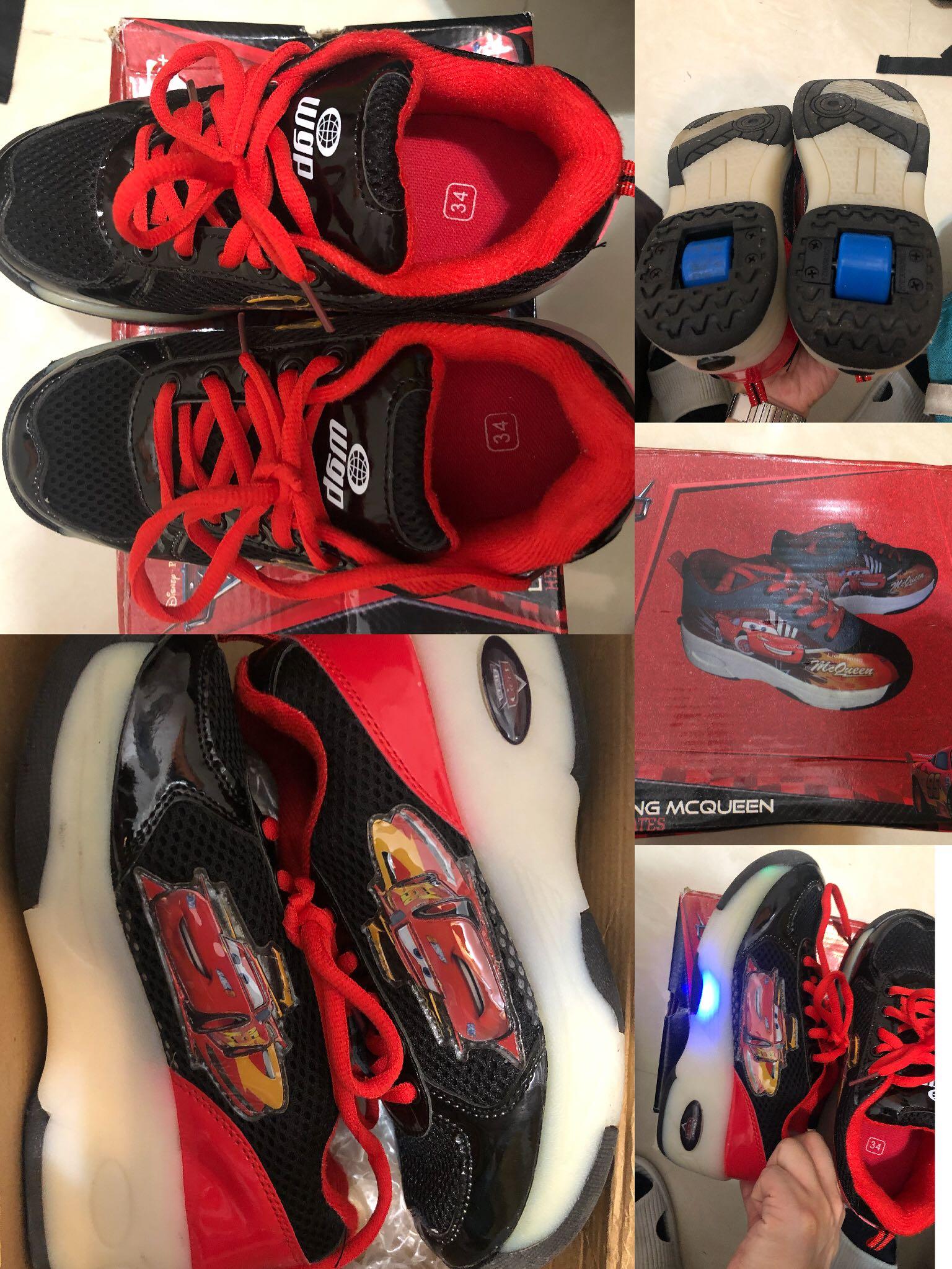 lightning mcqueen heelys