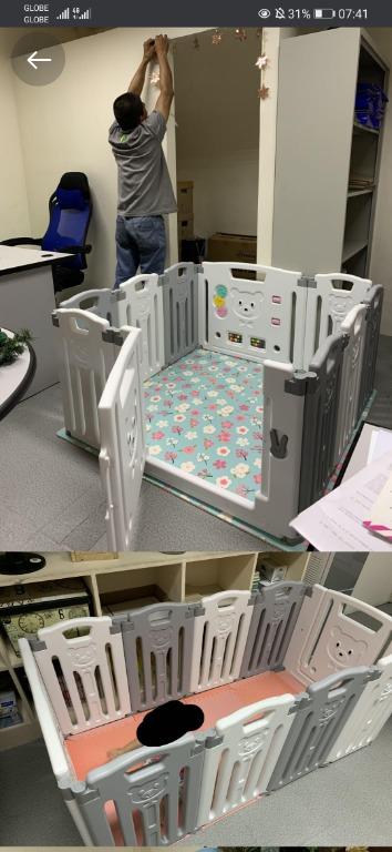 cheap play yard gate