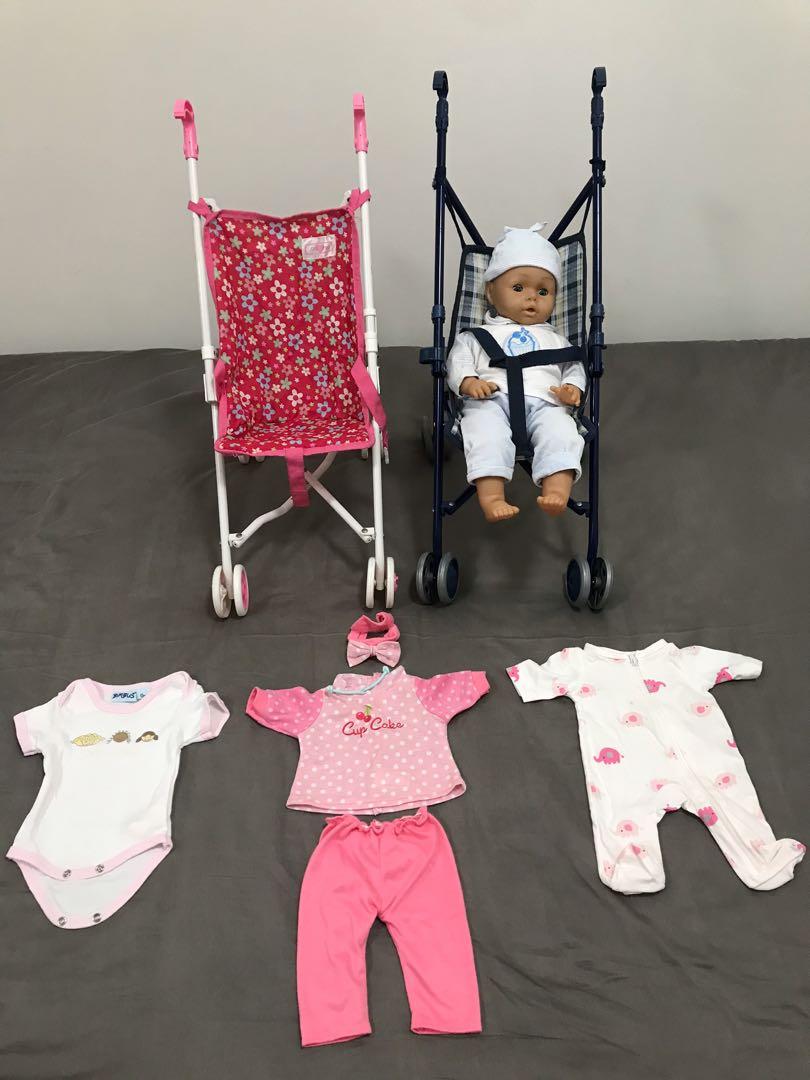Early Learning Years Cupcake Baby Doll Stroller Set Babies