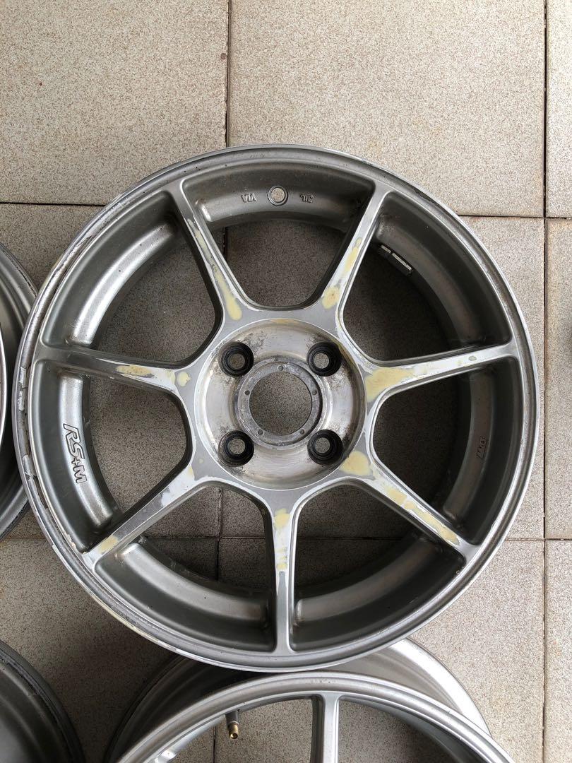 Enkei Rs M 汽車配件 車軚 Carousell