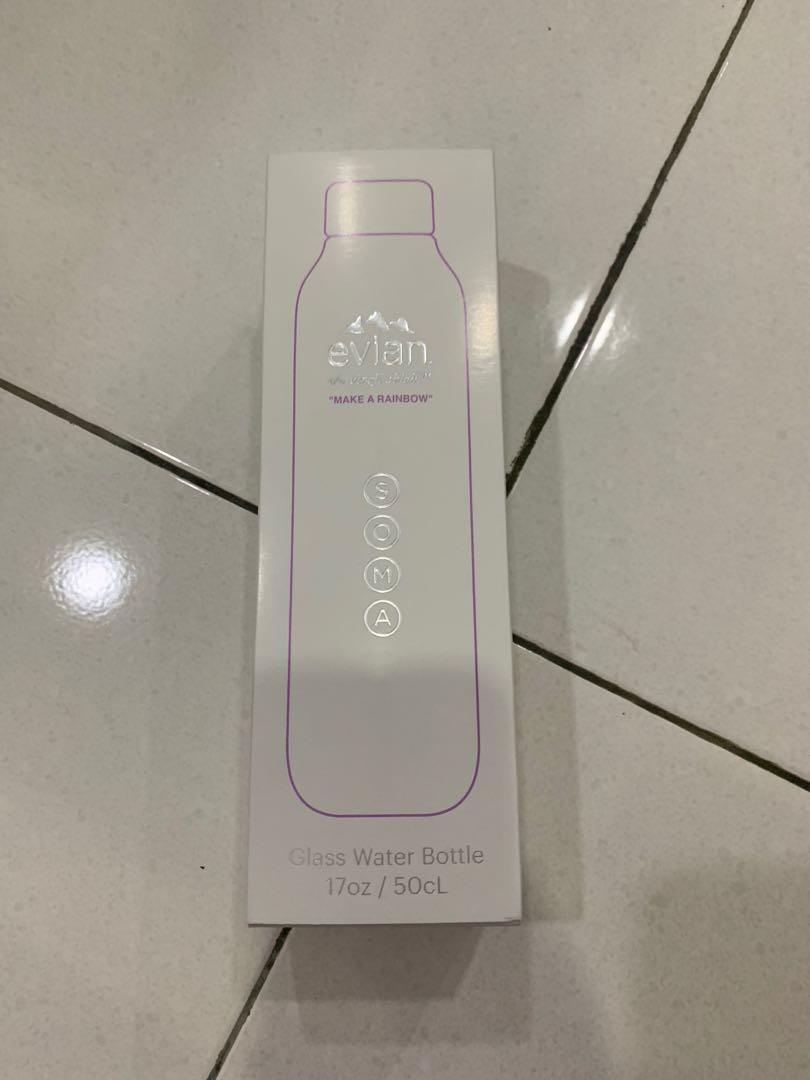 Evian by virgil abloh soma bottle store