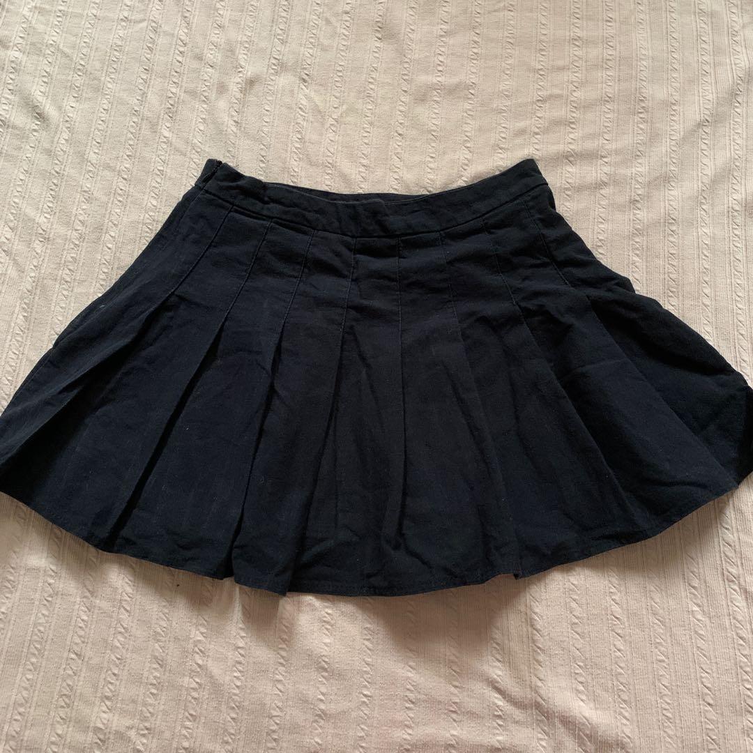 Factorie black hot sale skater skirt
