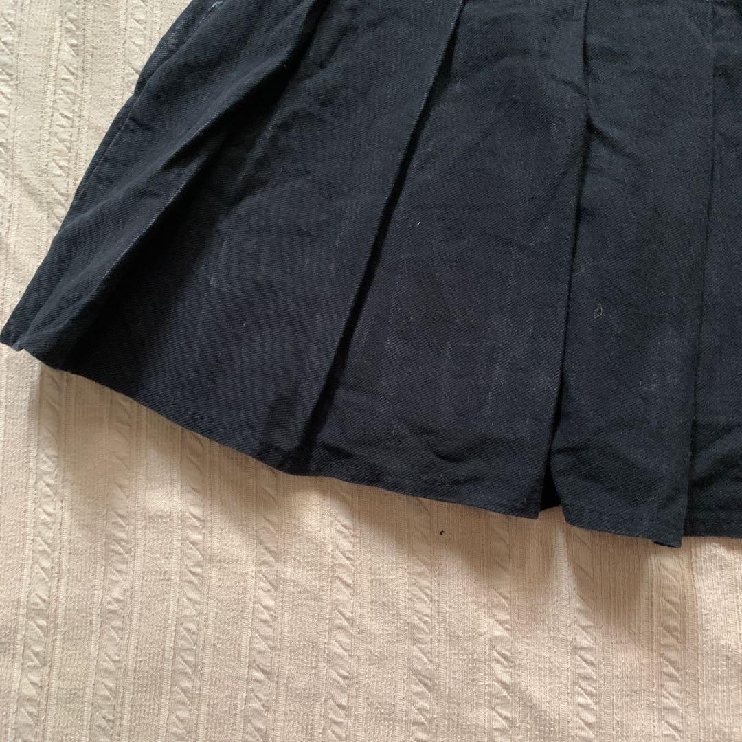 FACTORIE Black Mini Skater Skirt