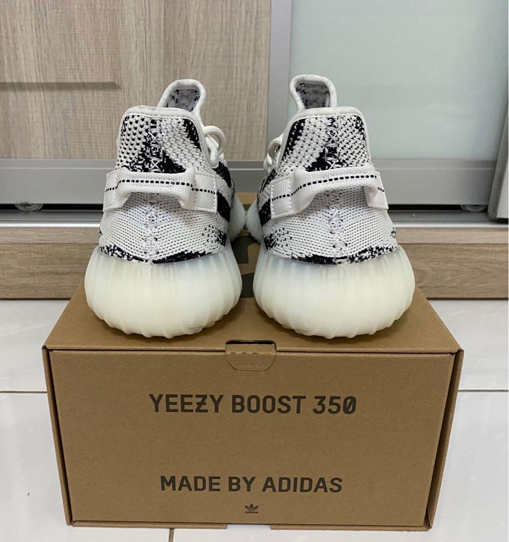 For Sale For Trade US10 UK9.5 Yeezy boost 350 Zebra Men s Fashion Footwear Sneakers on Carousell