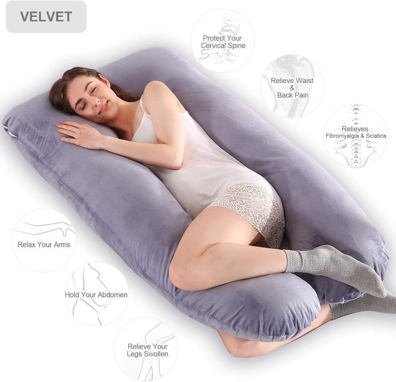 Full Body Pregnancy Pillow 55 inches Maternity Pillow for