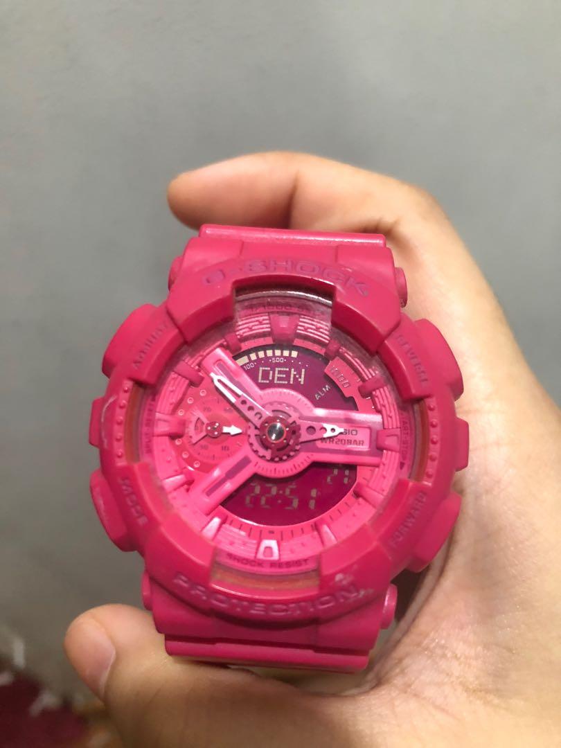 Hot pink g shock hot sale