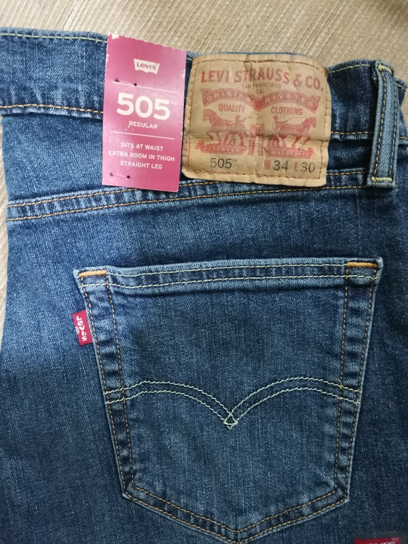 levis 505 w34 l32
