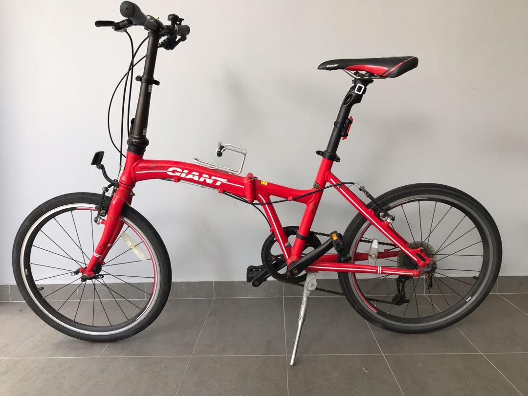 giant folding bike 2018