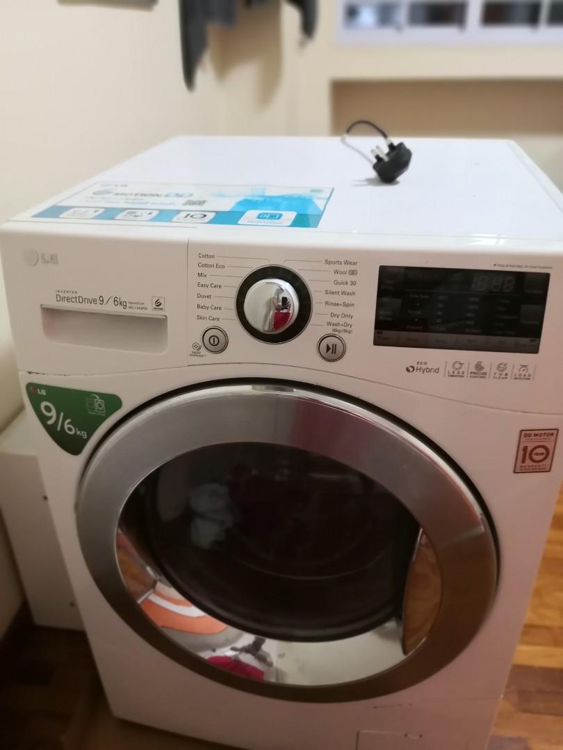 GIVEAWAY LG WASHING MACHINE (WASHER & DRYER), TV & Home Appliances