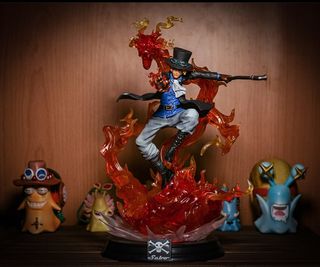 Gk 海賊王one Piece 革命軍火龍薩博 玩具 遊戲類 玩具 Carousell