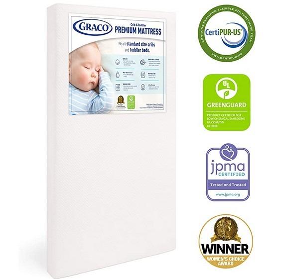 Graco premium foam mattress discount