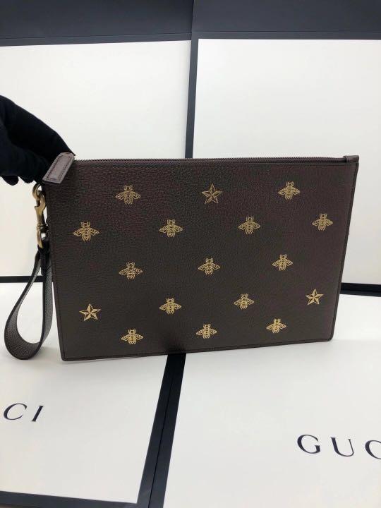 gucci bee clutch