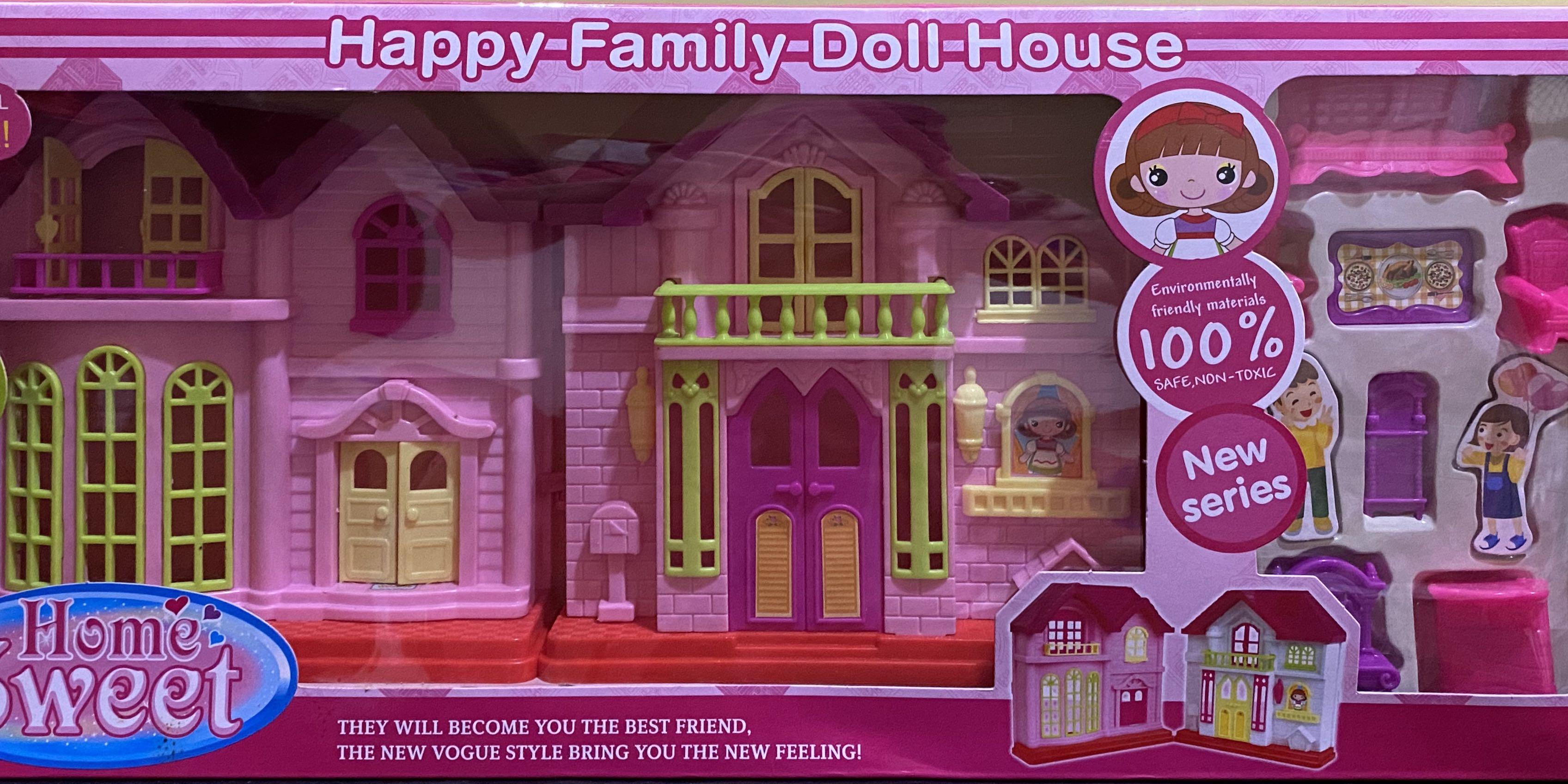 doll house games with family