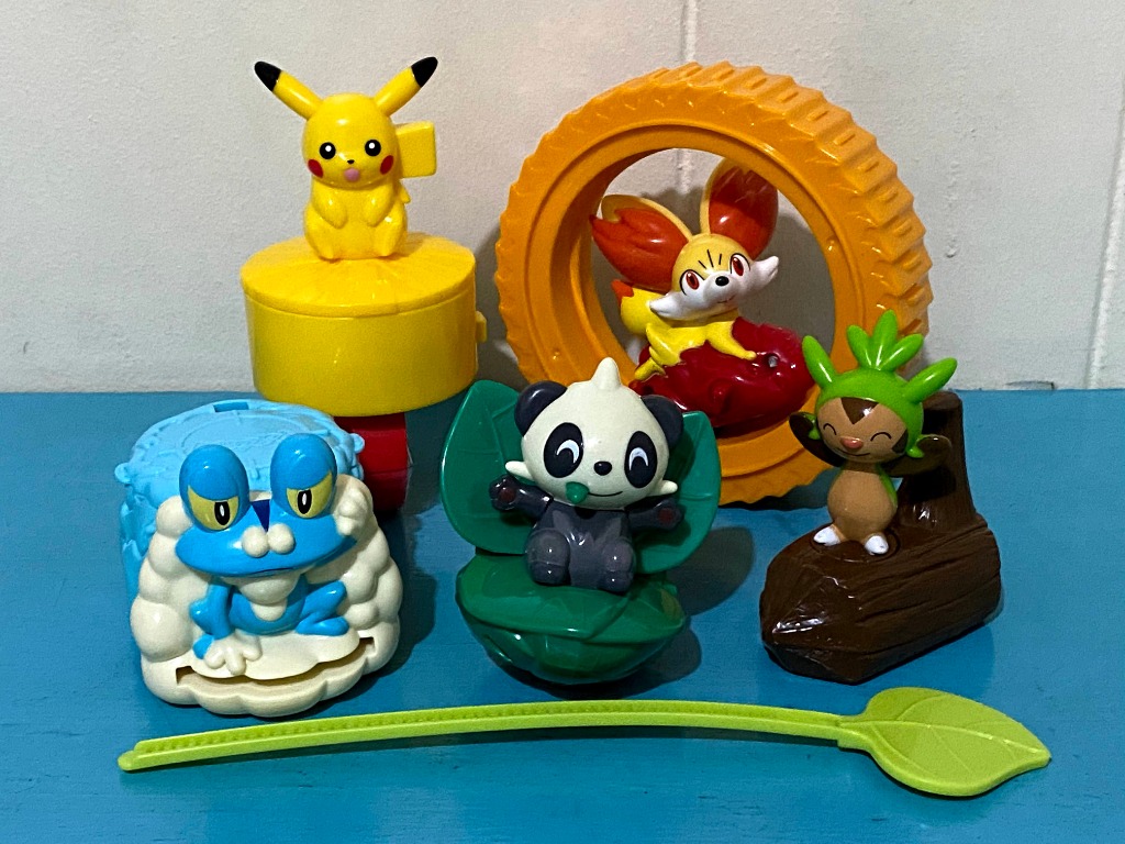 5pcs Pokemon Happy Meal Toys Toys Games Toys On Carousell
