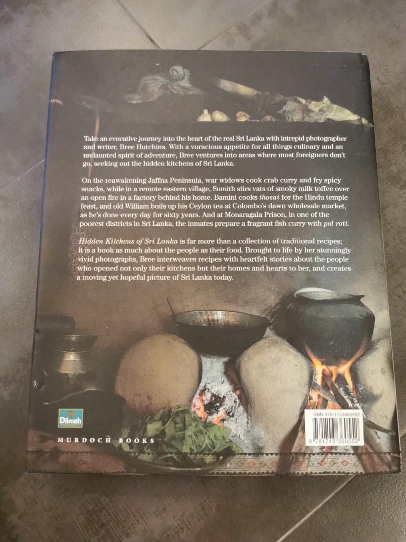 Hidden kitchens of sri lanka by Bree Hutchins, Hobbies & Toys, Books