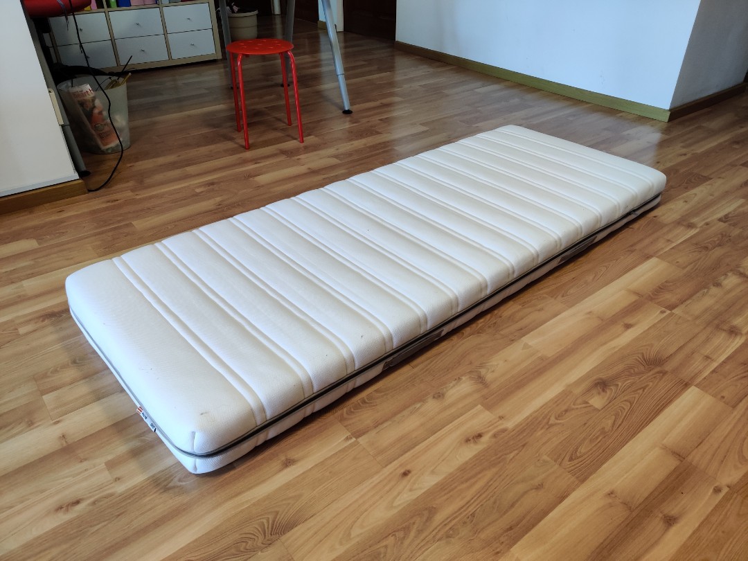 malvik foam mattress firm white ikea