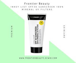 Inkey List SPF30 Sunscreen