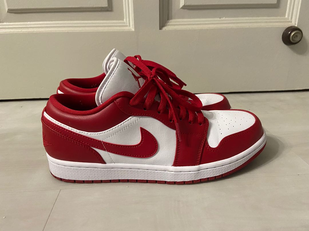 red jordan dunks