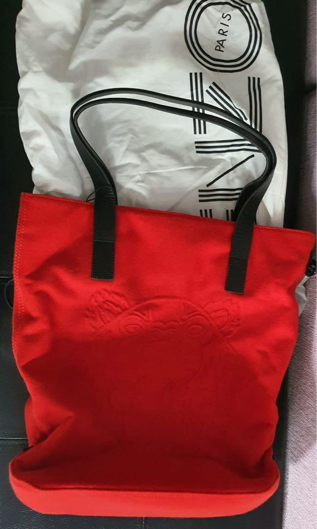 red kenzo bag