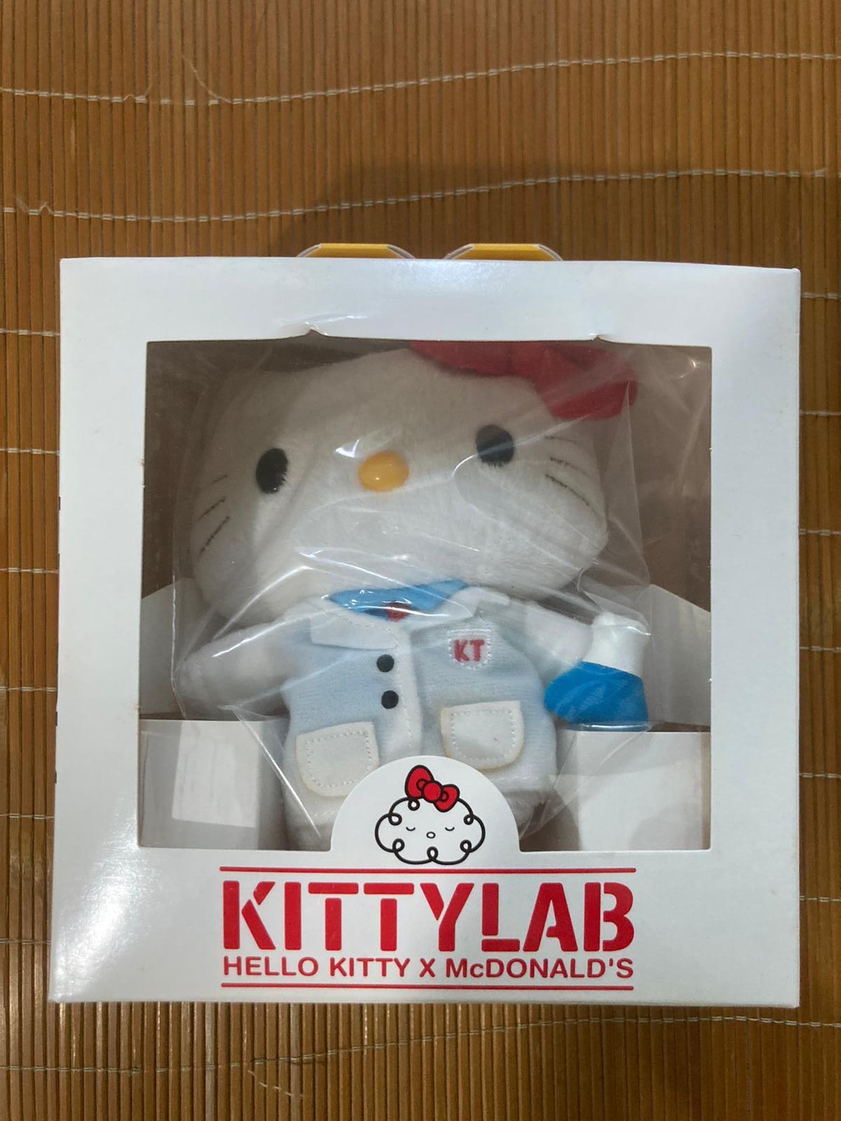 絕版 Hello Kitty 公仔 Mcdonalds x Hello Kitty Lab 35周年玩轉實驗室(HelloKittyLab版 ...